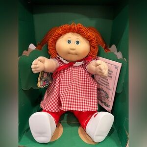 Red Hair Cabbage Patch doll in box